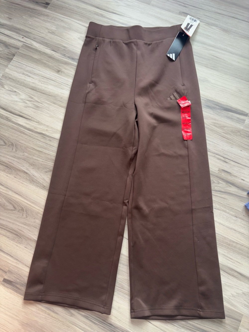 Athletic Adidas Woman’s Wide Leg Pants - Picture 5 of 6